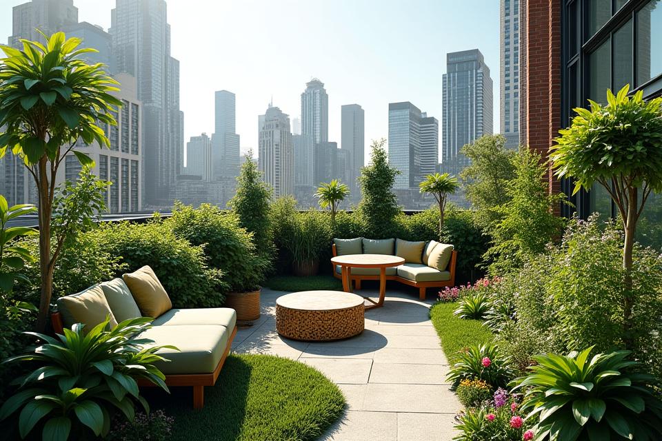 Rooftop Garden Design